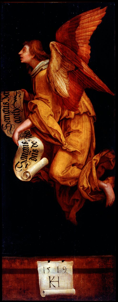 Enkeli, 1519. tekijältä Hans Suess Kulmbach von