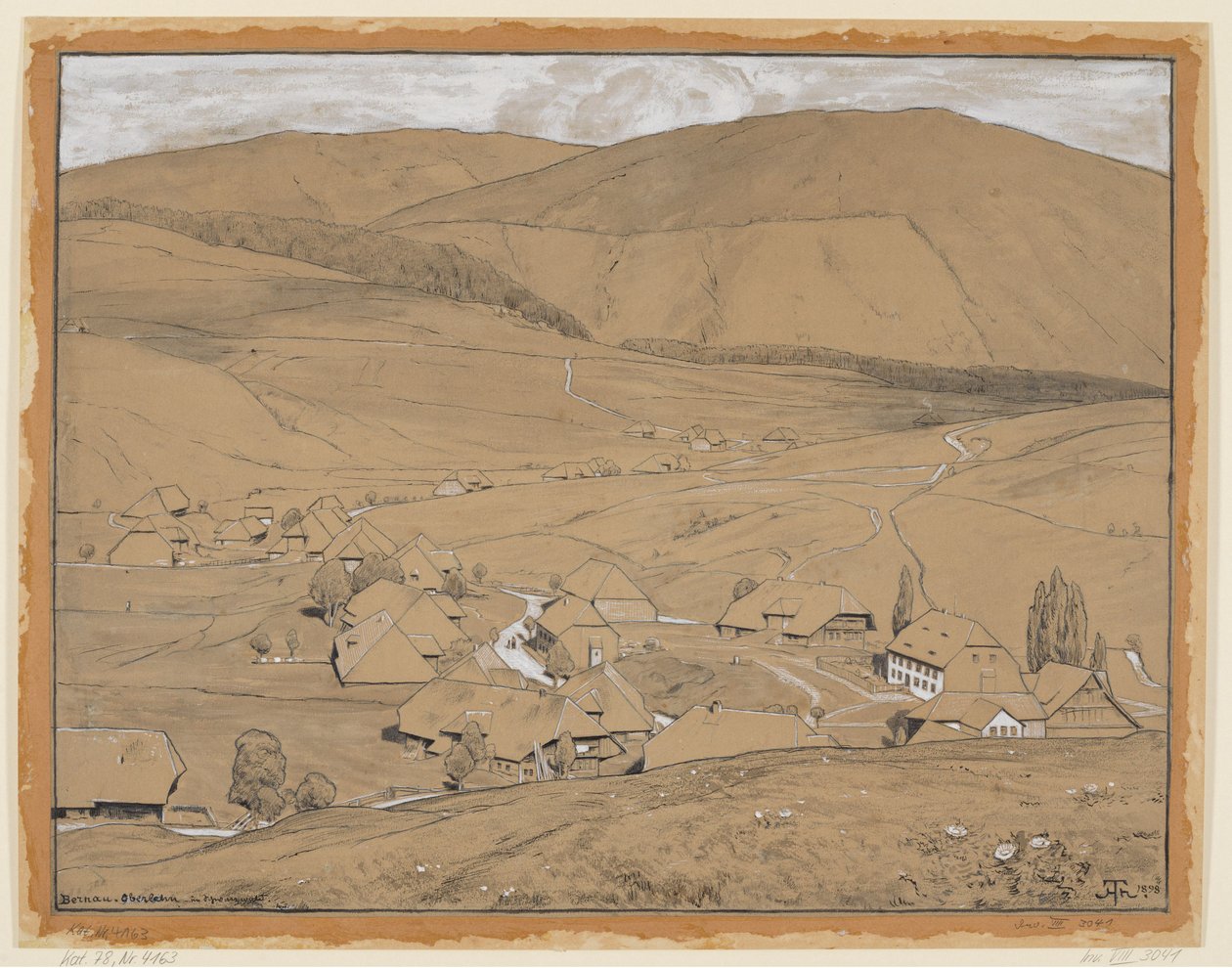 Bernau-Oberlehen tekijältä Hans Thoma
