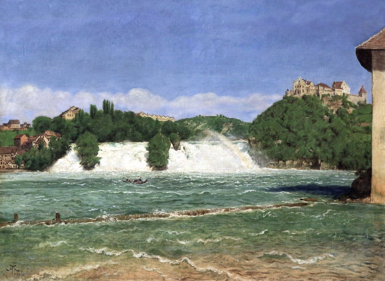 Der Rheinfall bei Schaffhausen tekijältä Hans Thoma