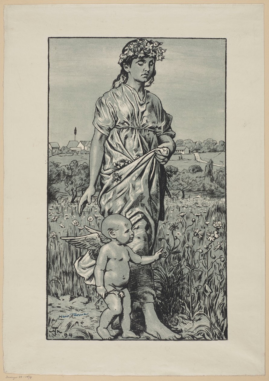 Flora tekijältä Hans Thoma