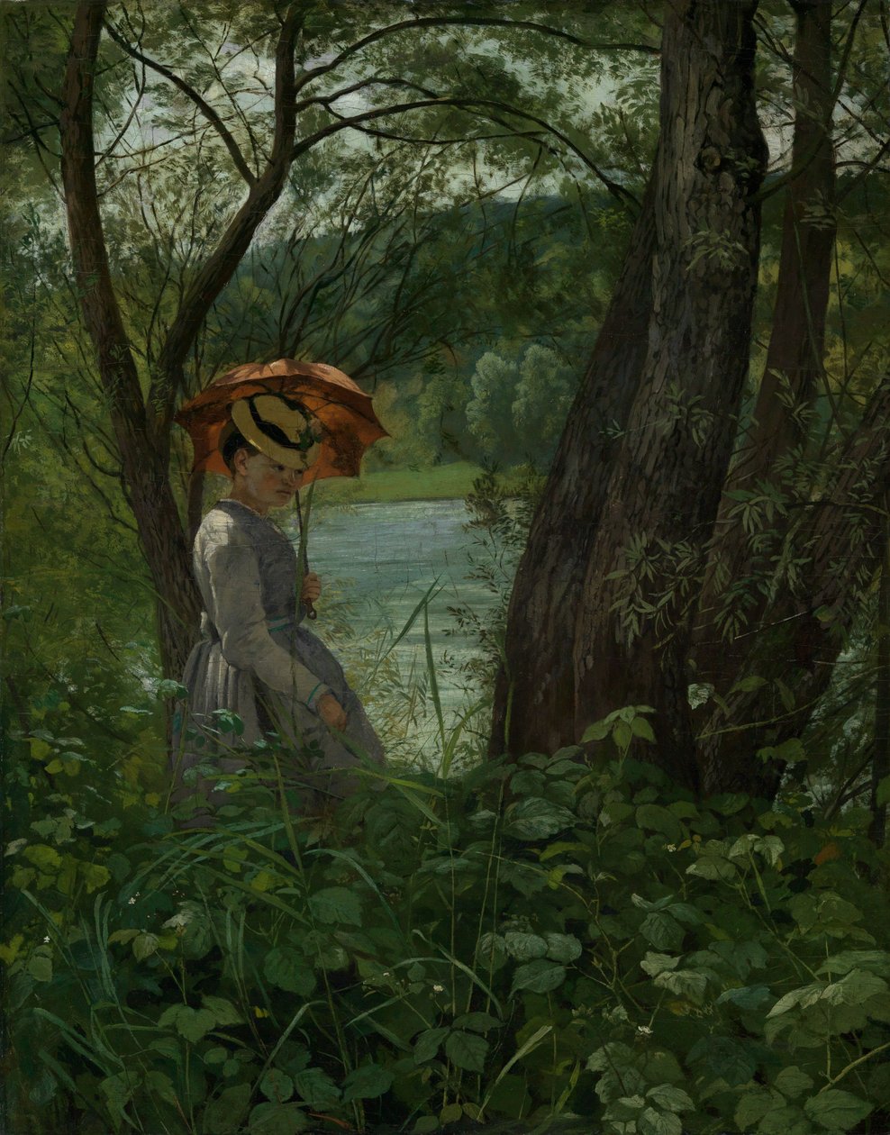 Auringonpaisteessa tekijältä Hans Thoma