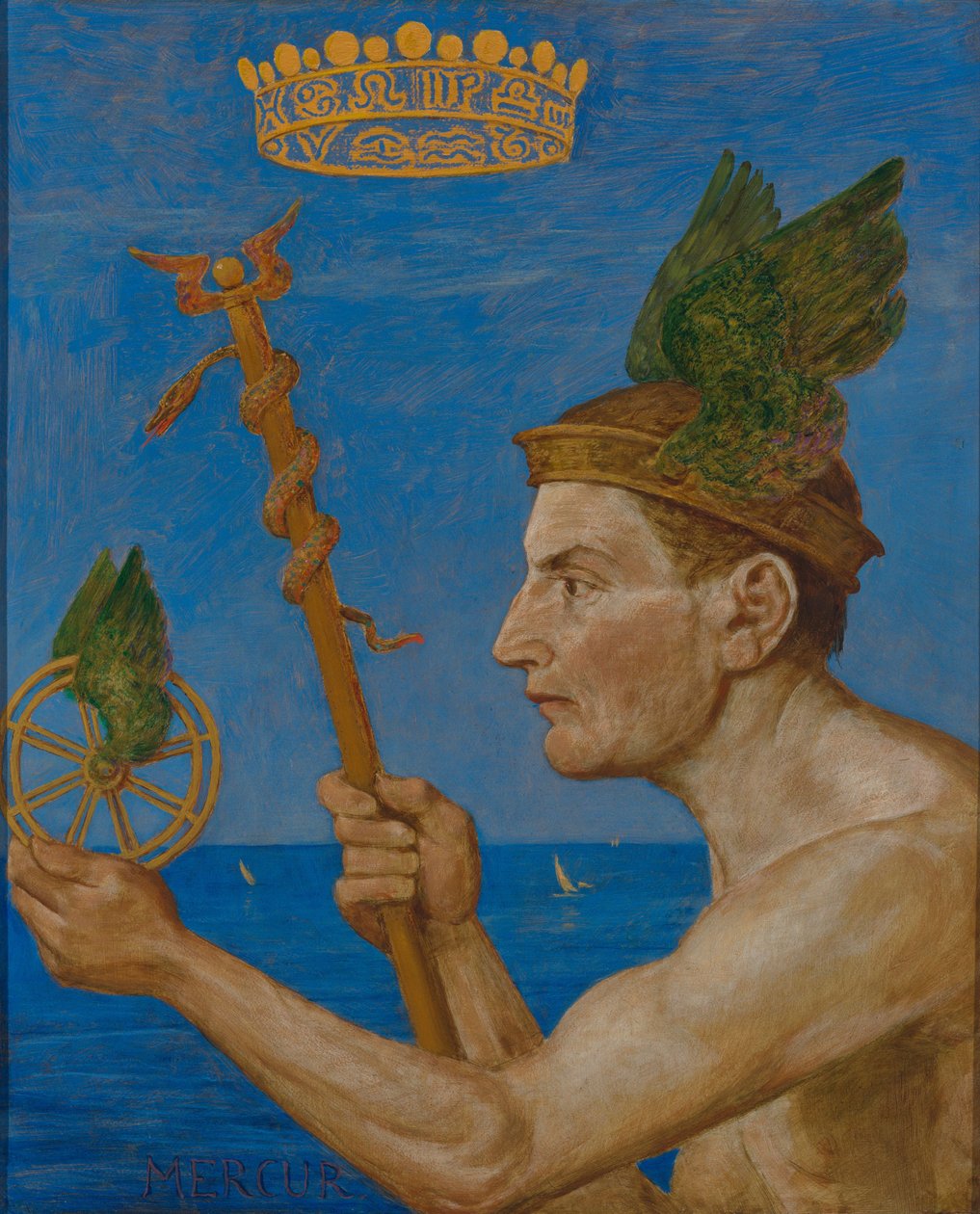 Merkurius tekijältä Hans Thoma