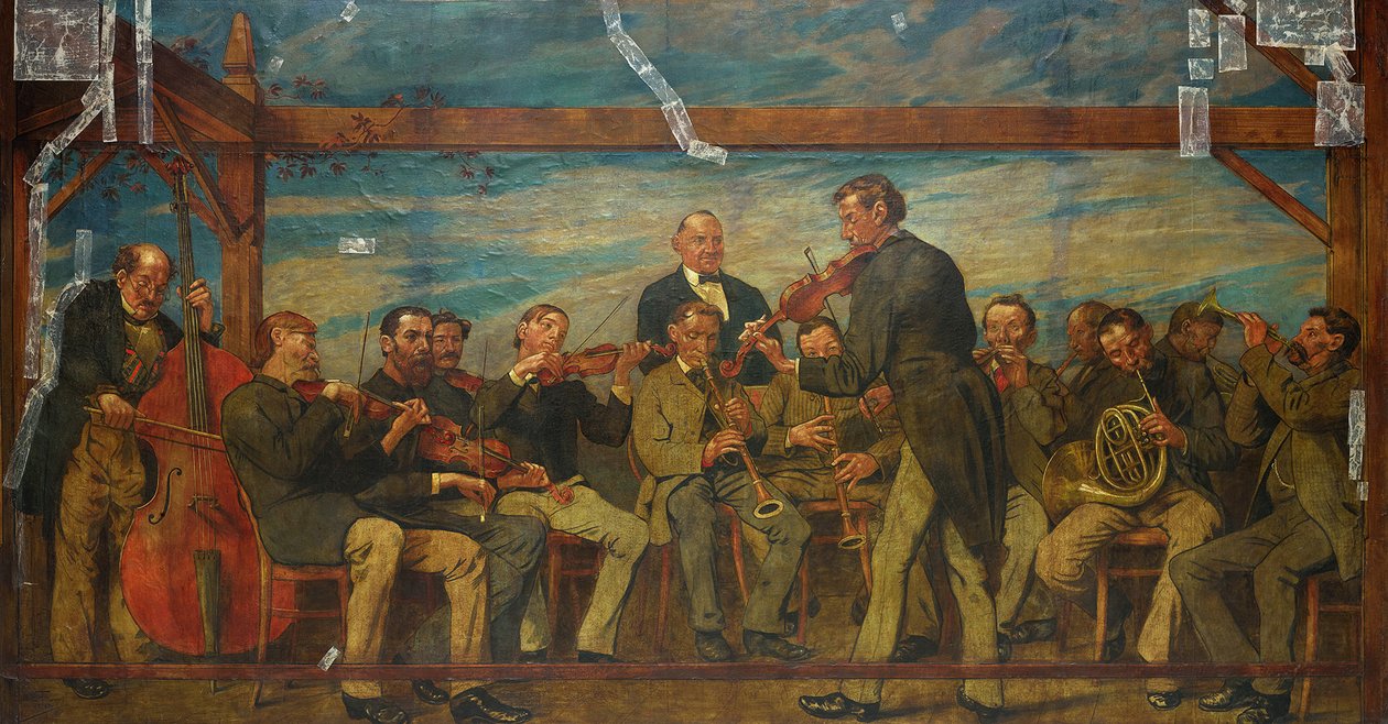 Soittokunta tekijältä Hans Thoma