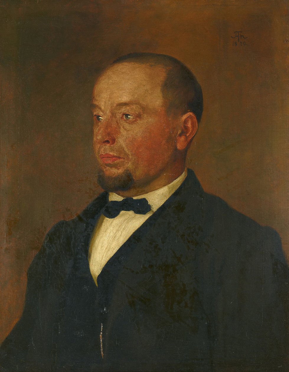Peltiseppämestari Zeinerin muotokuva tekijältä Hans Thoma