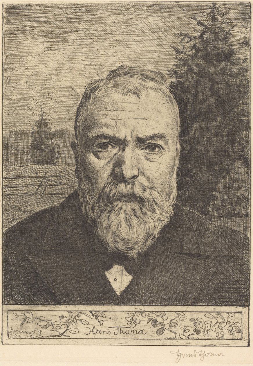 Omakuva II tekijältä Hans Thoma