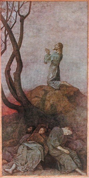 Agony in the Garden, kuvitus 