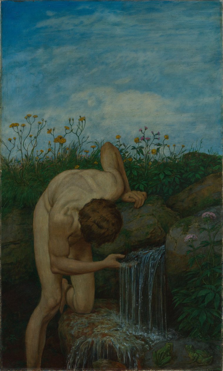 Triptyykki: Lähde tekijältä Hans Thoma