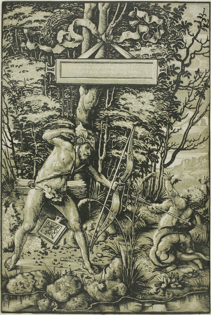 Alcon Slaying the Serpent tekijältä Hans Wechtlin I