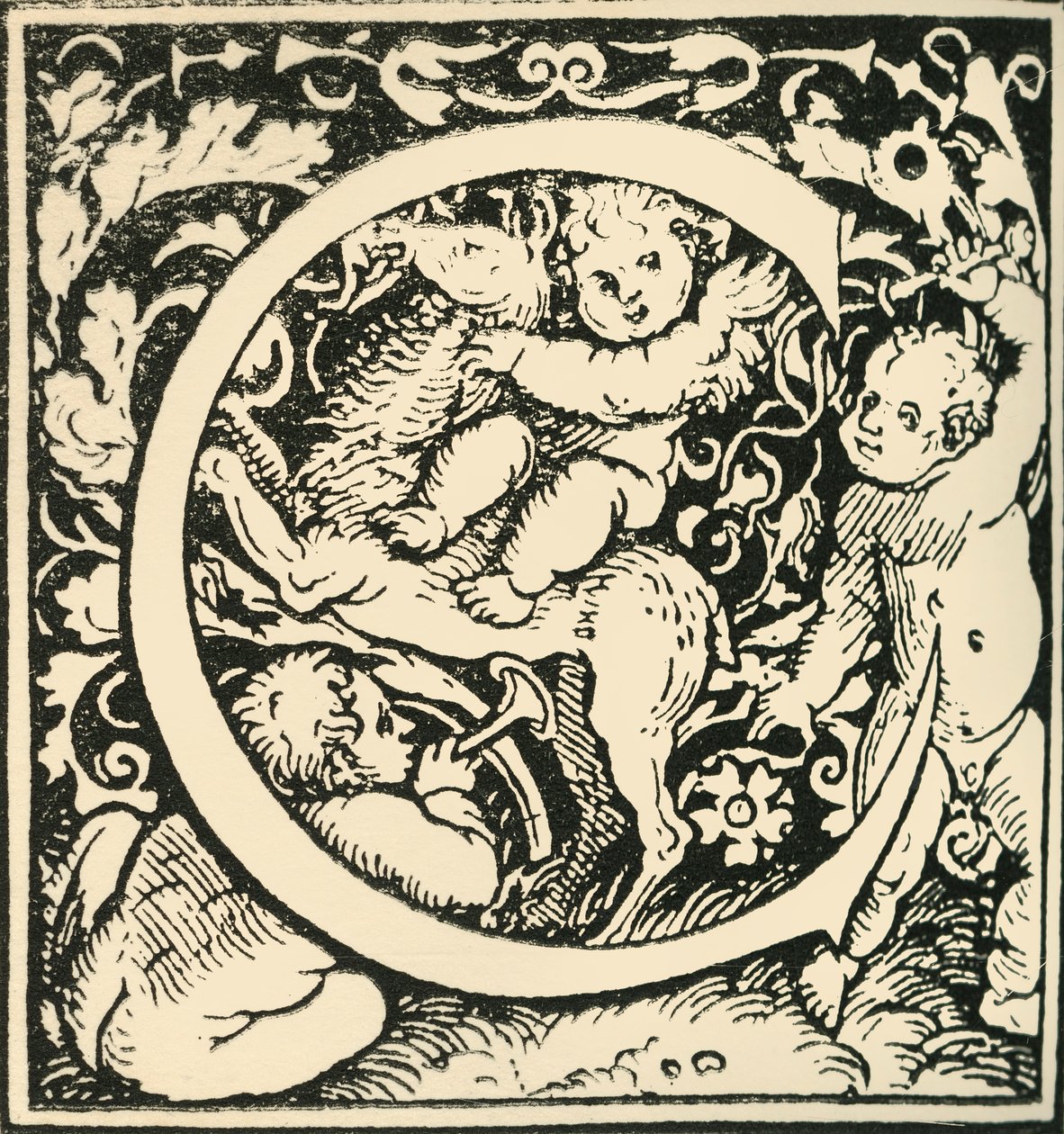 C - Hans Weiditzin aakkoset, c1520-1521, 1908. tekijältä Hans Weiditz