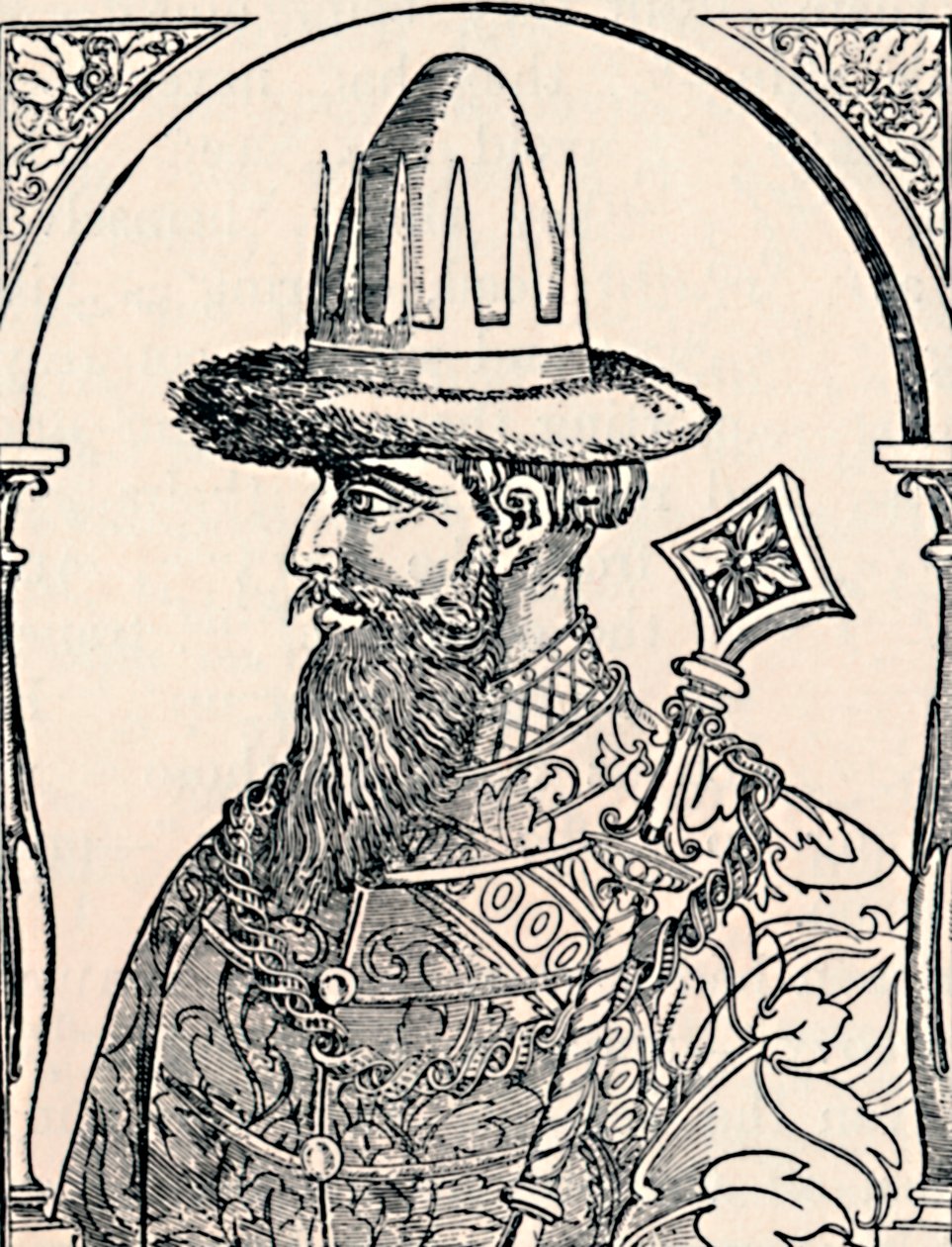 Tsaari Ivan Julma, 1590, 1903 tekijältä Hans Wengel