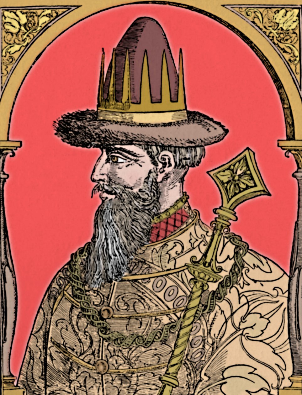 Tsaari Ivan Julma, 1590, 1903 tekijältä Hans Wengel