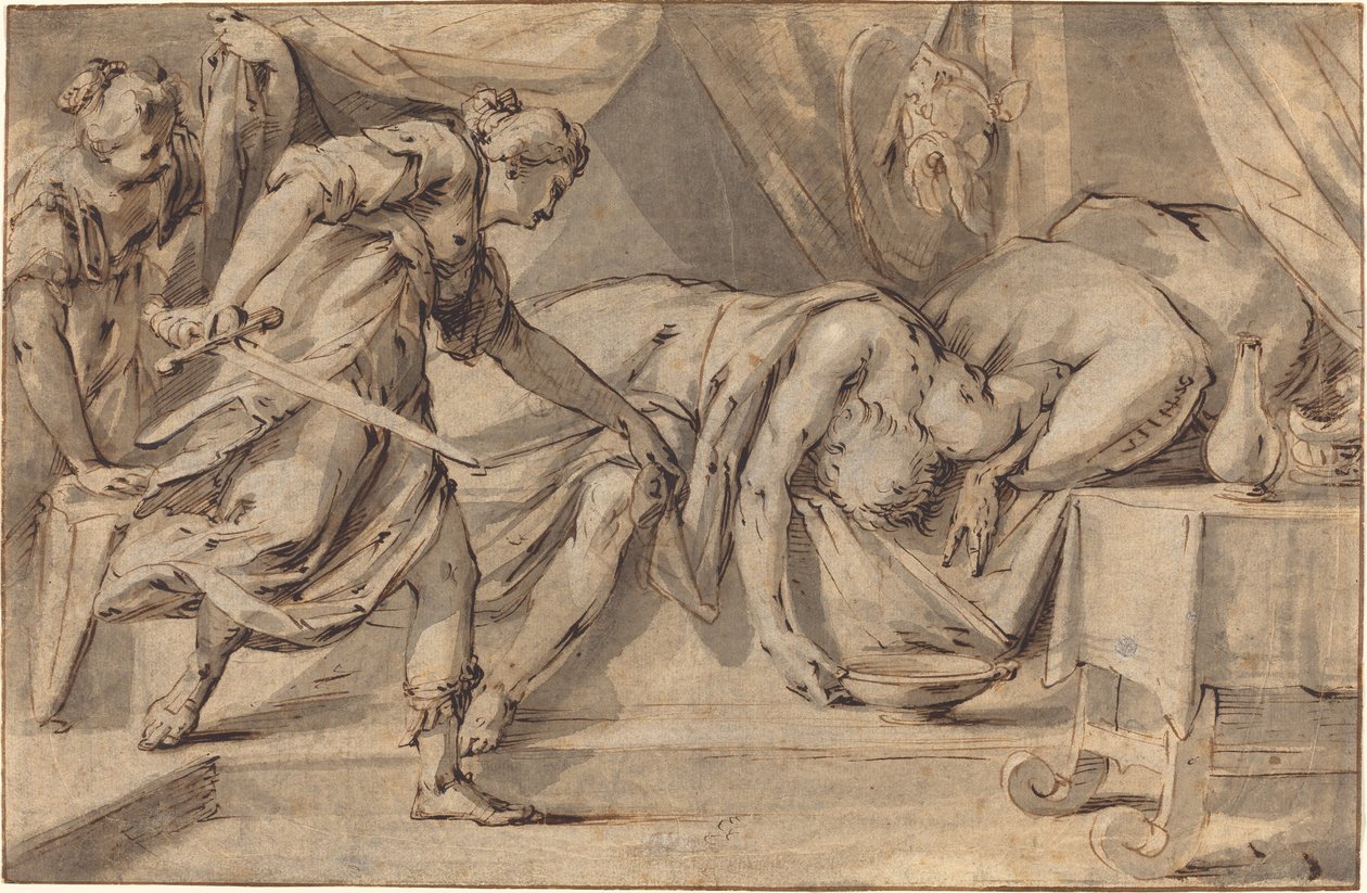 Judith ja Holofernes tekijältä Hans von Aachen