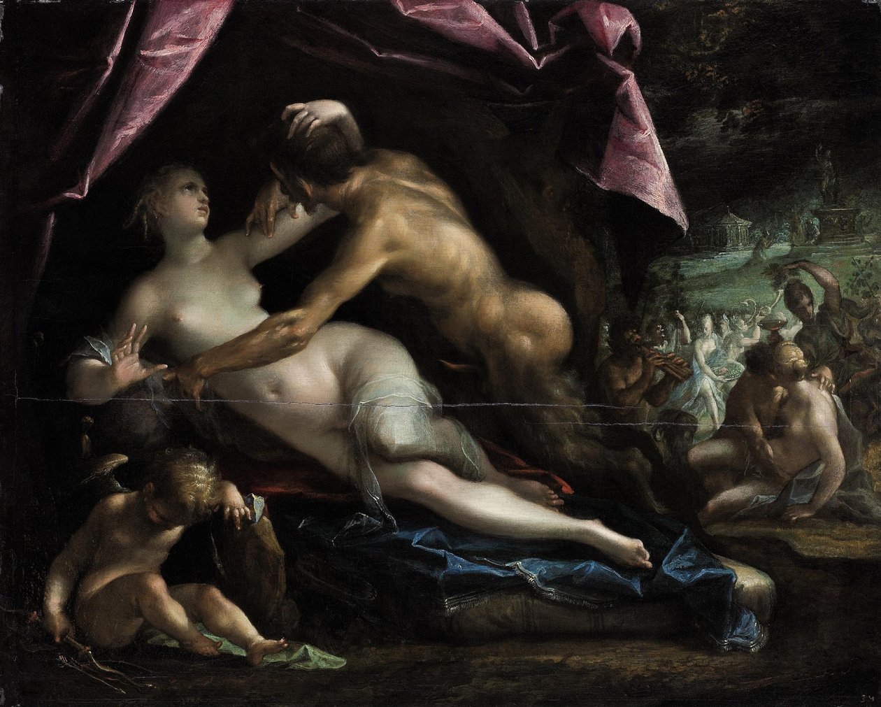 Pan ja Selene tekijältä Hans von Aachen