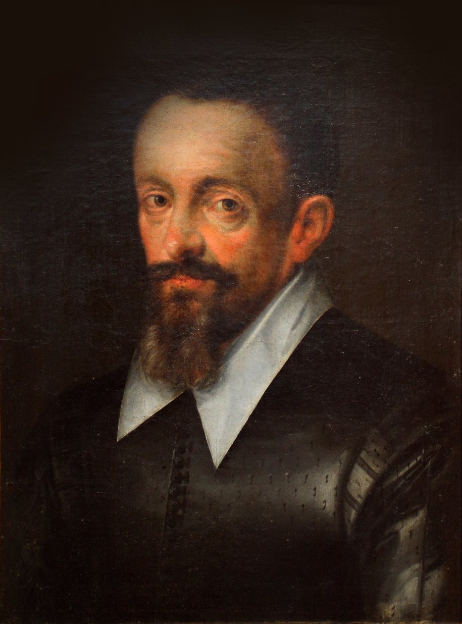 Johannes Keplerin muotokuva 1571-1630, 1601-1615. tekijältä Hans von Aachen