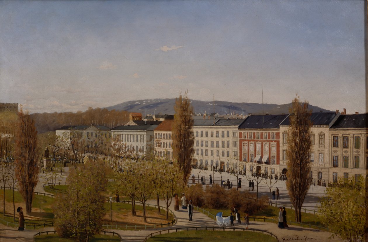 Karl Johan Street tekijältä Harald B. Hansen