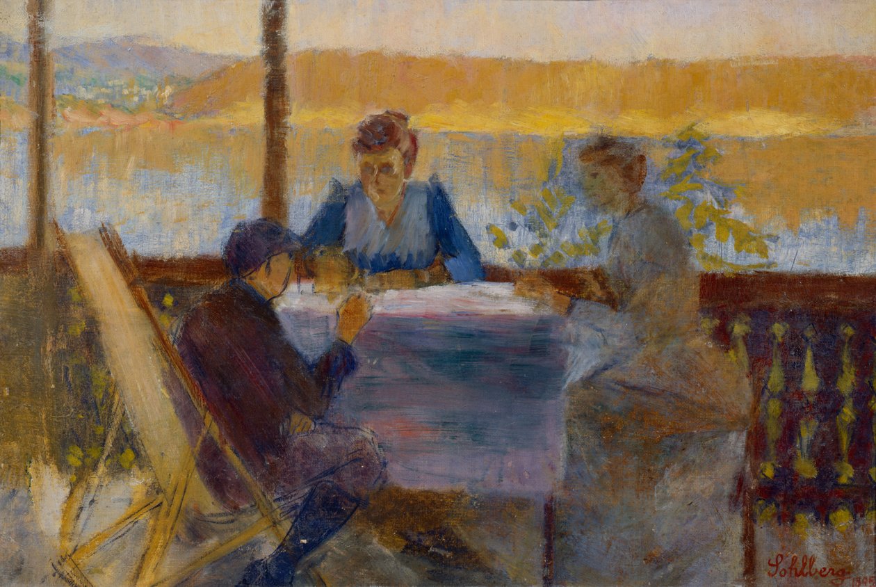 Verannalta, Langøen tekijältä Harald Oscar Sohlberg