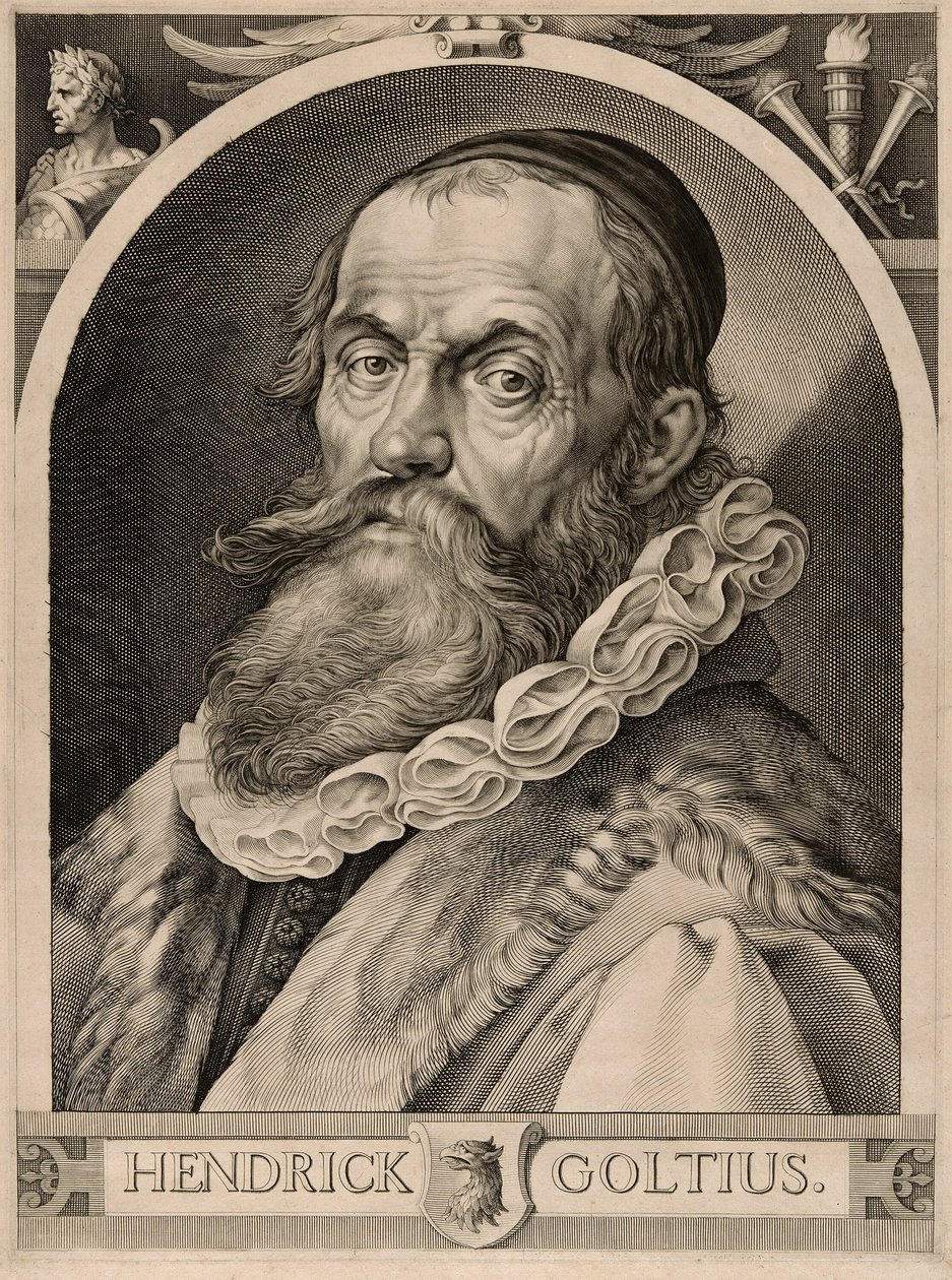 Hendrick Goltziuksen muotokuva tekijältä Harmen Jansz. Muller