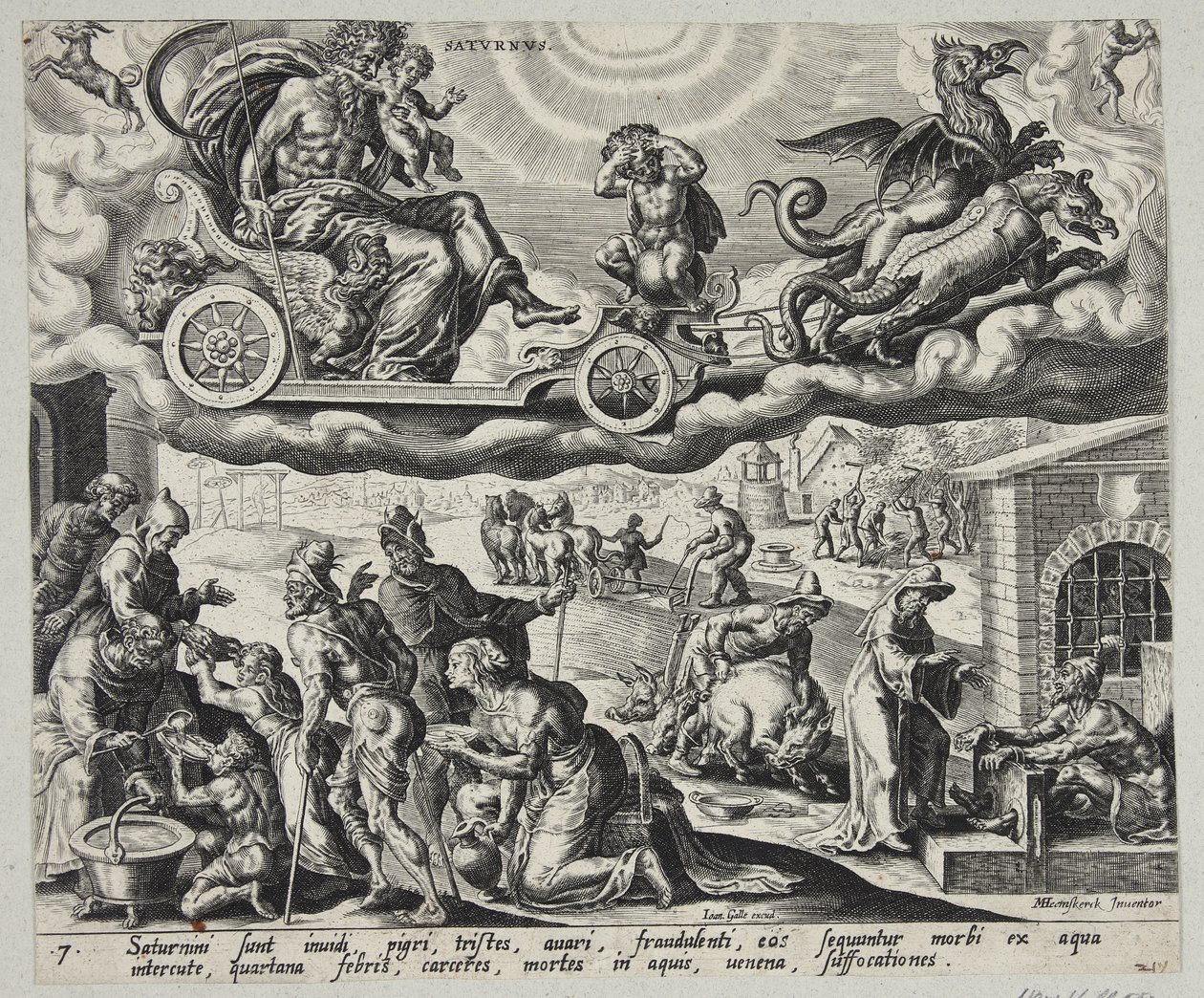 Saturnus tekijältä Harmen Jansz. Muller