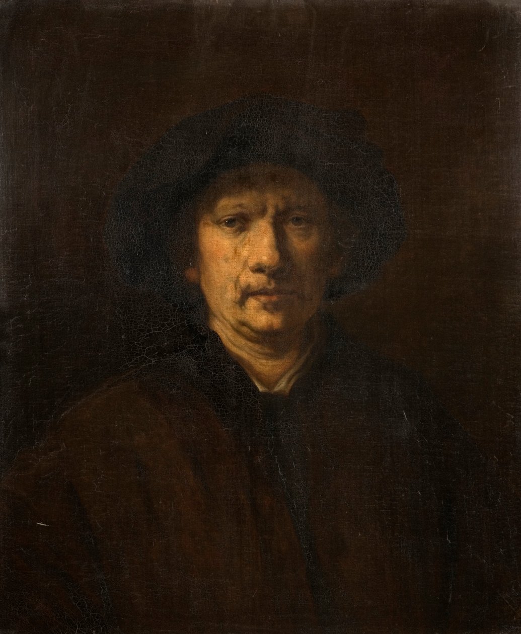 Kopio omakuvasta, 1800-luku tekijältä Rembrandt van Rijn