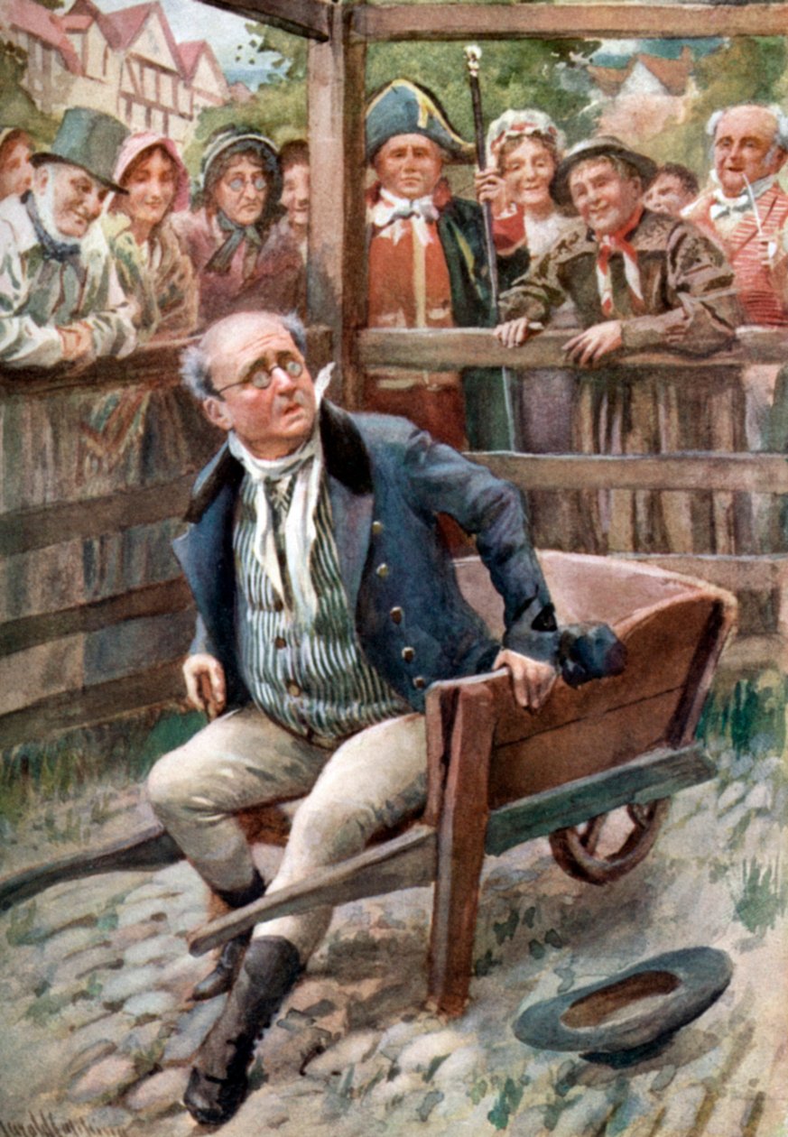 Charles Dickensin Pickwick-paperit tekijältä Harold Copping