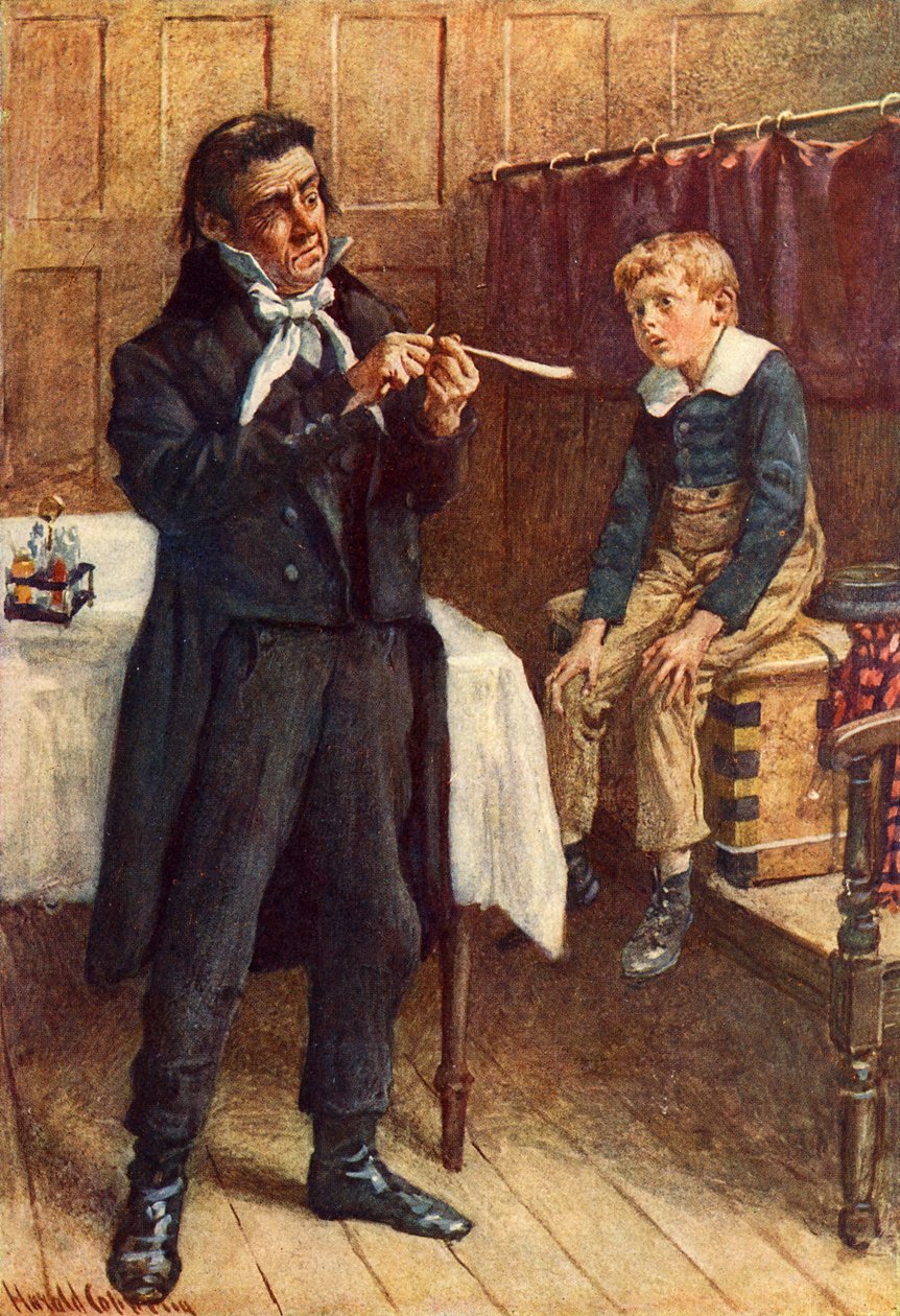 Charles Dickensin Nicholas Nickleby tekijältä Harold Copping