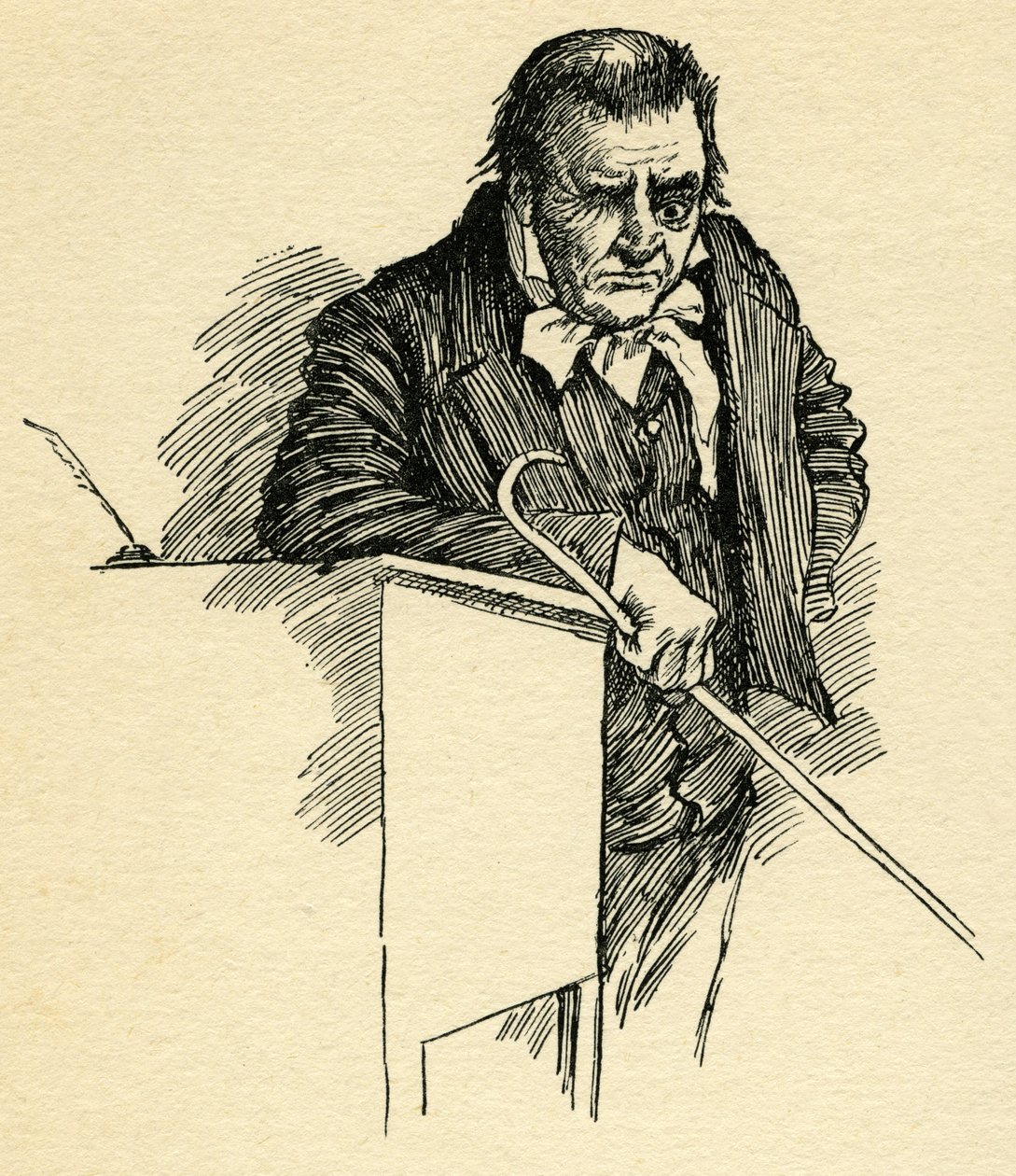 Charles Dickensin Nicholas Nickleby tekijältä Harold Copping