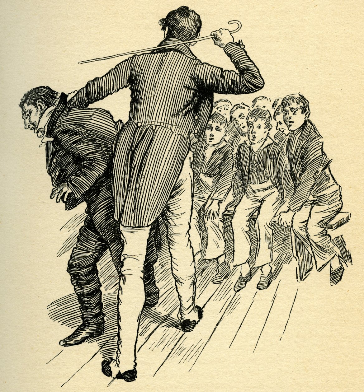 Charles Dickensin Nicholas Nickleby tekijältä Harold Copping