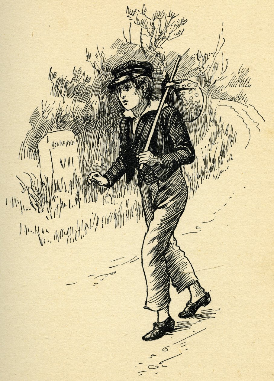Charles Dickensin Oliver Twist tekijältä Harold Copping