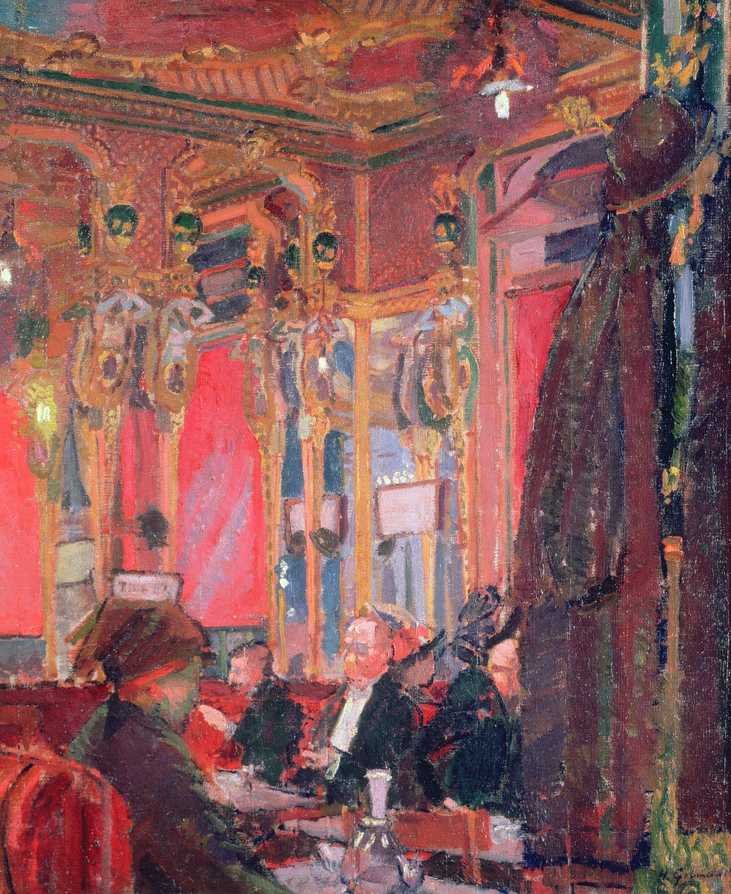Cafe Royal, 1912 tekijältä Harold Gilman