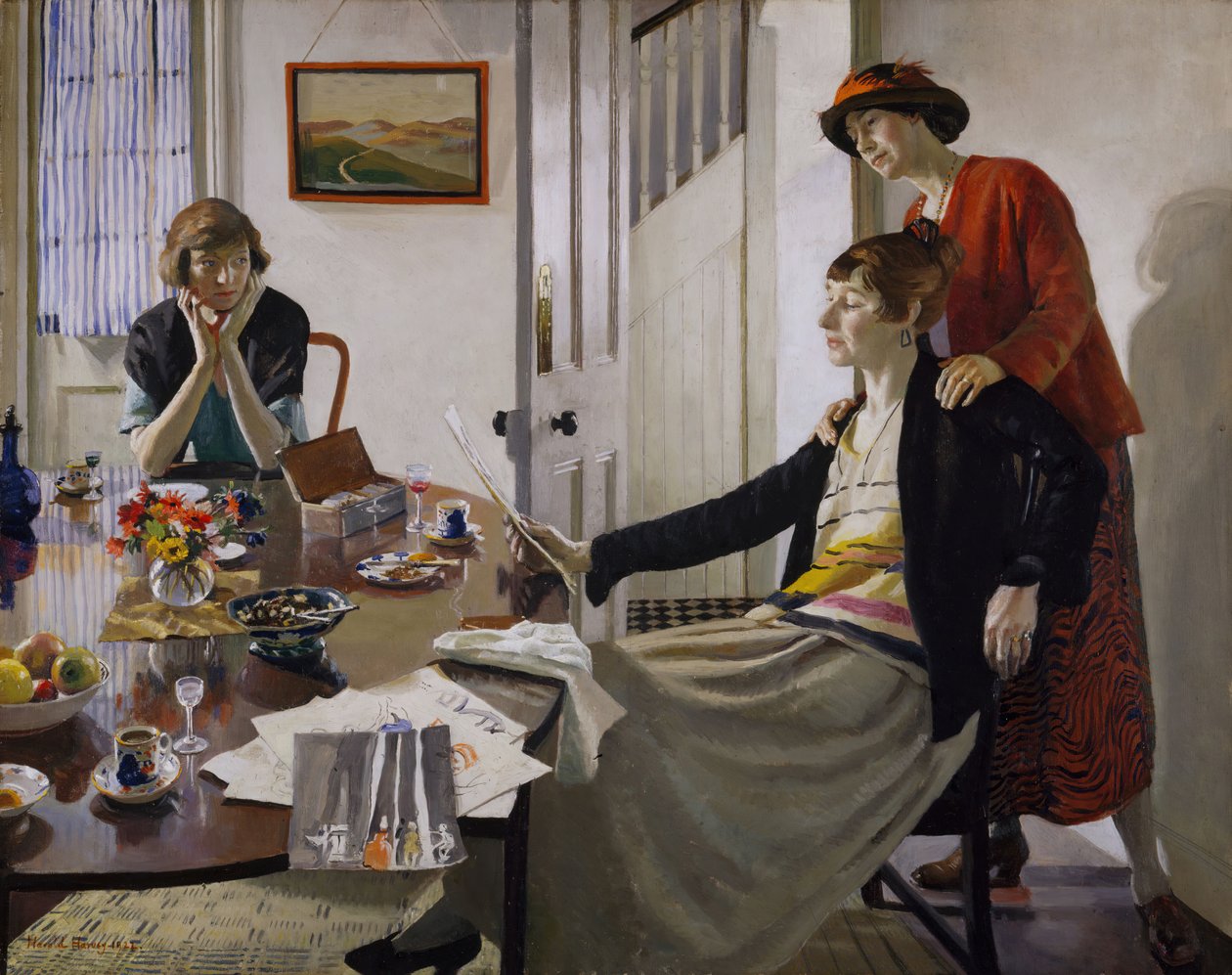 Kriitikot, 1922 tekijältä Harold C. Harvey