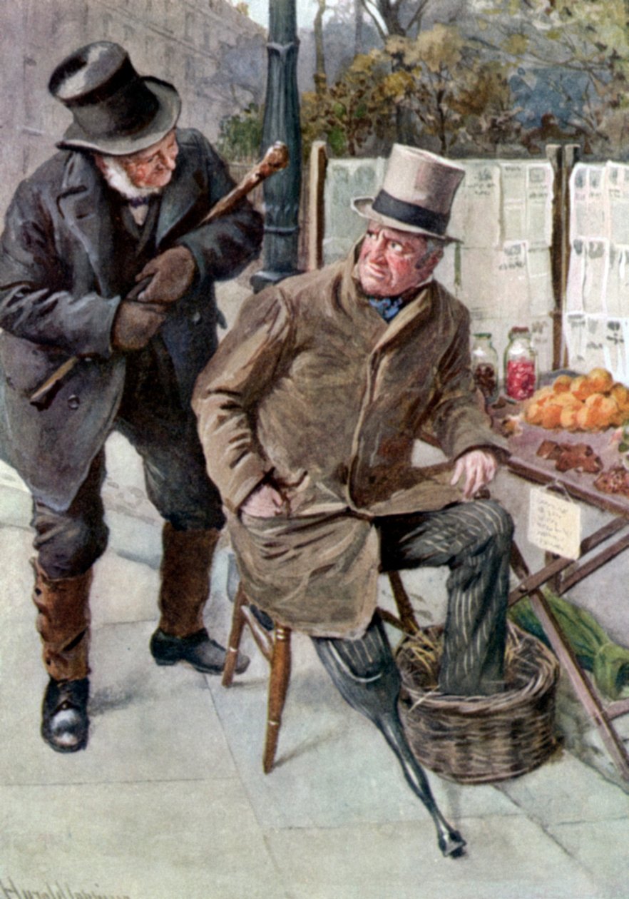 Charles Dickensin "Meidän yhteinen ystävämme" tekijältä Harold Copping
