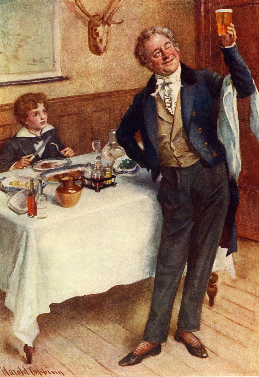 Charles Dickensin David Copperfield tekijältä Harold Copping