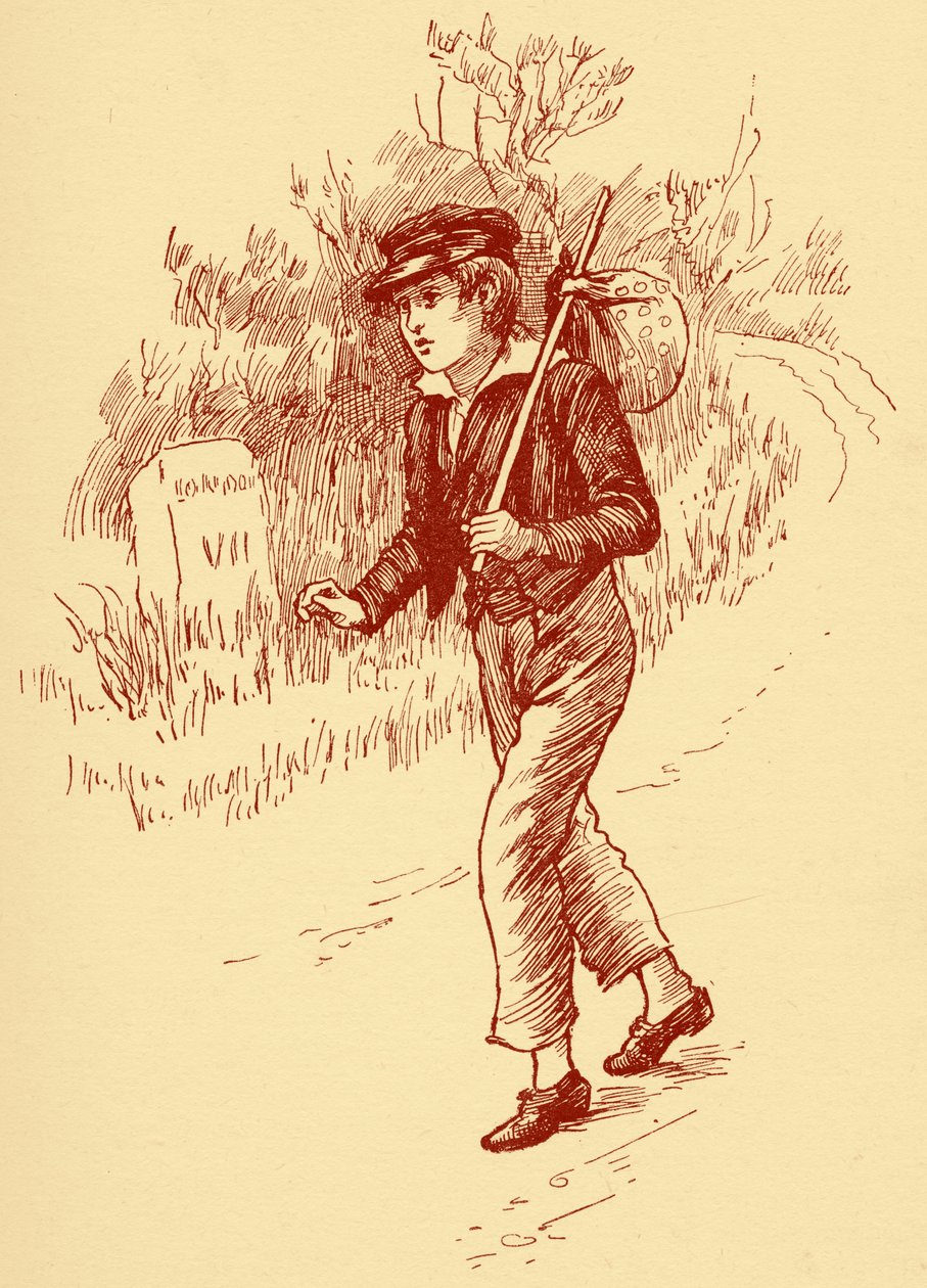 Charles Dickensin Oliver Twist tekijältä Harold Copping