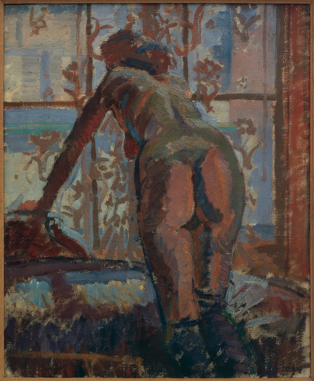 Alaston ikkunassa tekijältä Harold Gilman