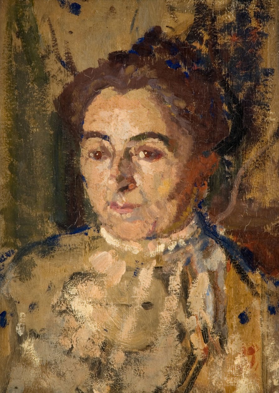 Muotokuvatutkimus naisesta, 1908-1910. tekijältä Harold Gilman