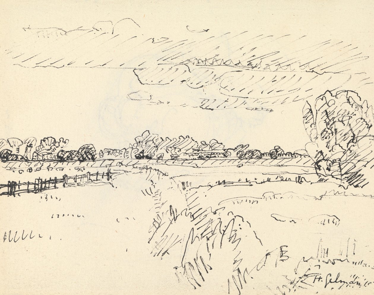Romney Marsh tekijältä Harold Gilman