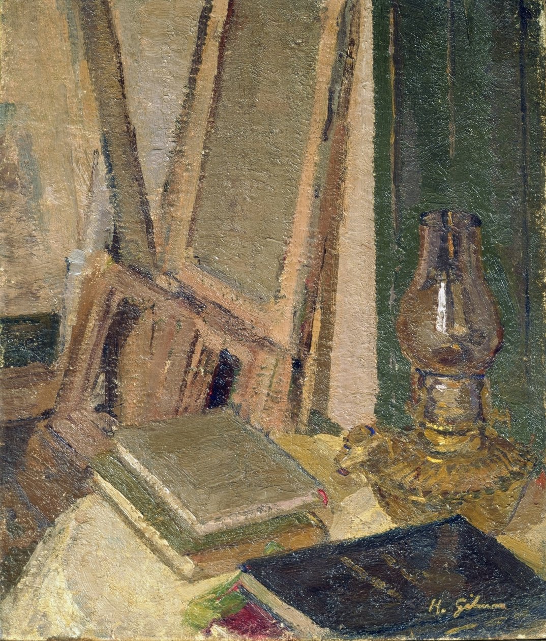 Studion sisustus tekijältä Harold Gilman