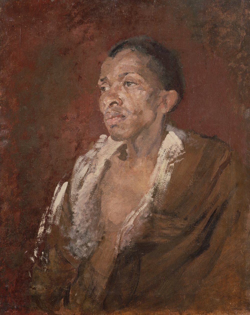 Tutkimus mustasta, n. 1905 tekijältä Harold Gilman