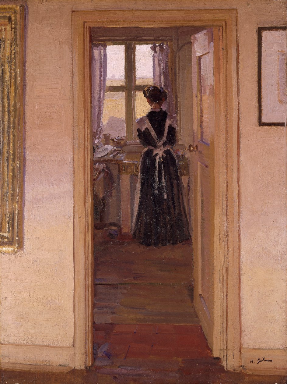 "Keittiö", 1908-09 tekijältä Harold Gilman