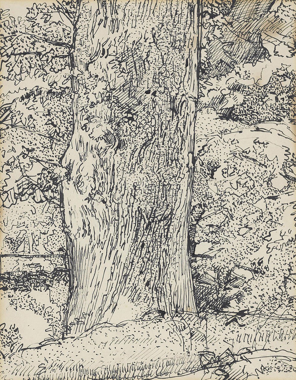 Puu, 1916 tekijältä Harold Gilman
