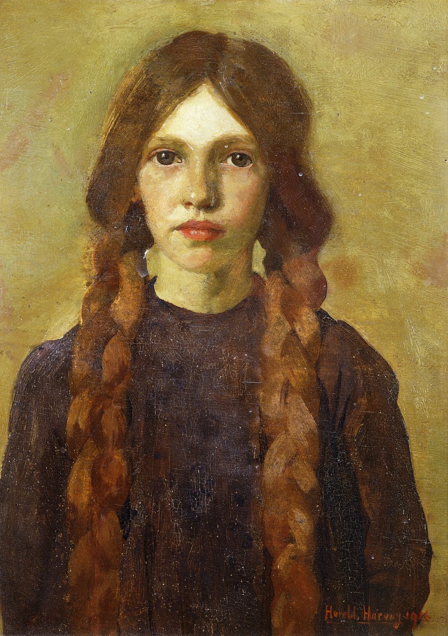 Cornish tyttö tekijältä Harold Harvey