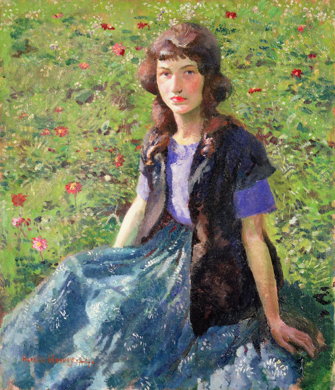 Mustalainen tyttö tekijältä Harold Harvey