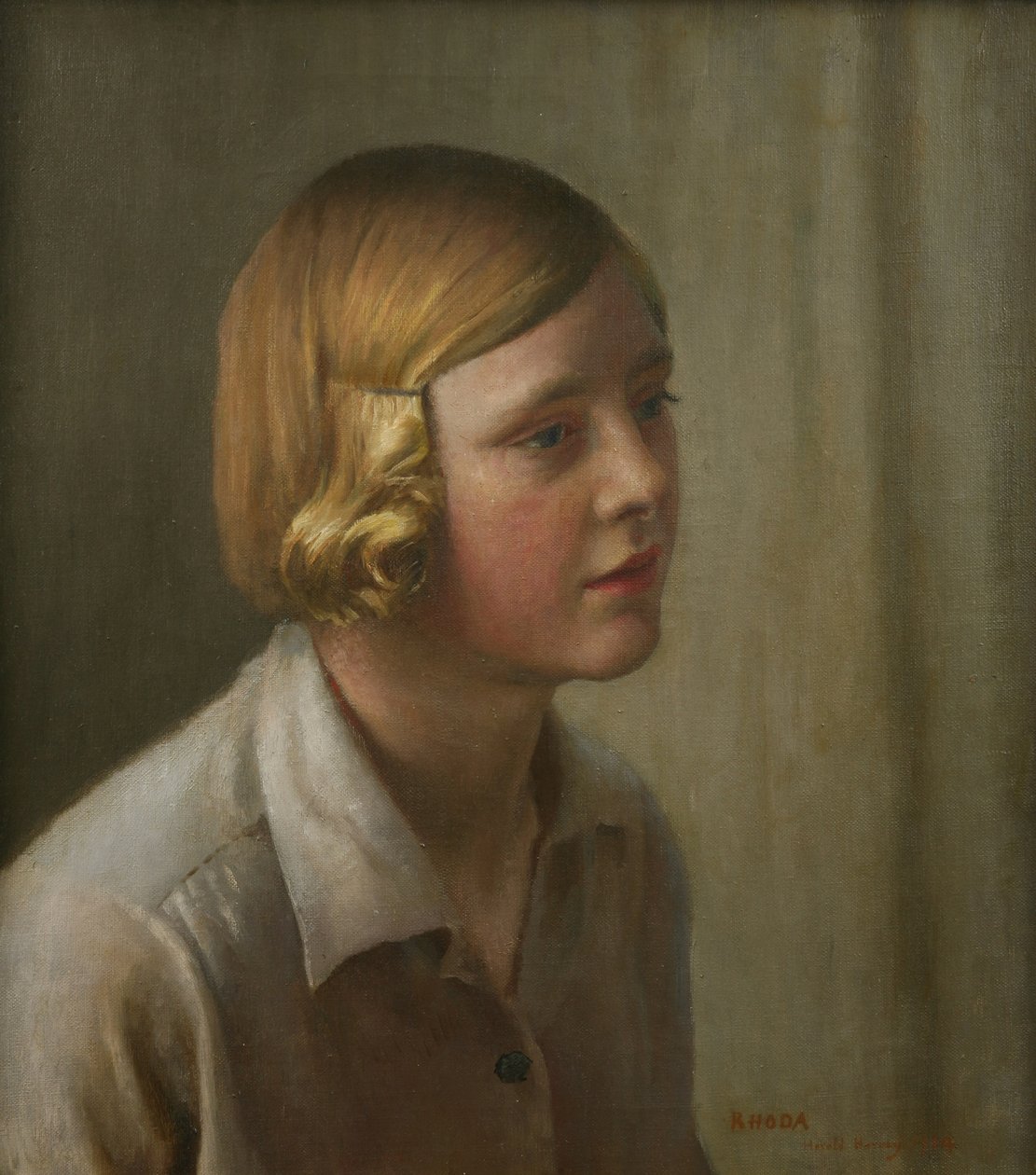 Rhodan muotokuva tekijältä Harold Harvey