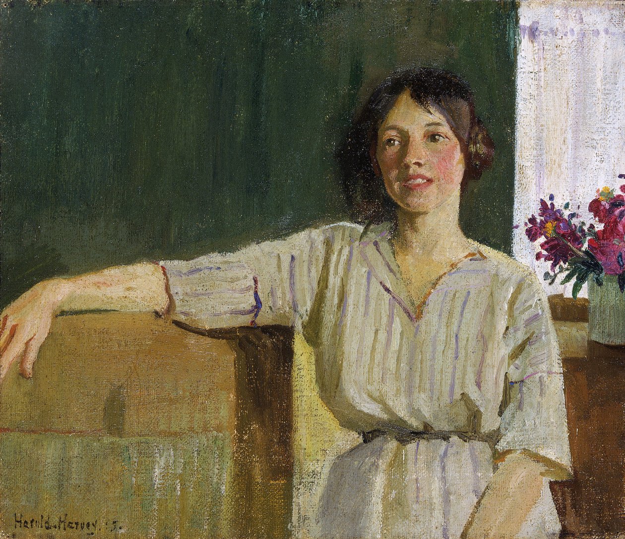 Taiteilijan malli, Newlyn tekijältä Harold Harvey