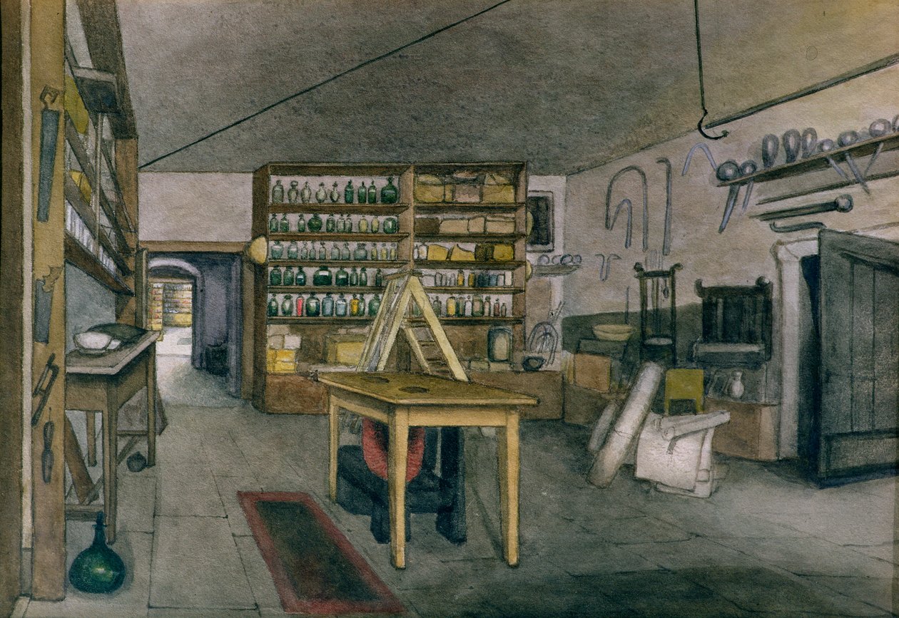 Faradayn magneettilaboratorio, 1852 tekijältä Harriet Jane Moore