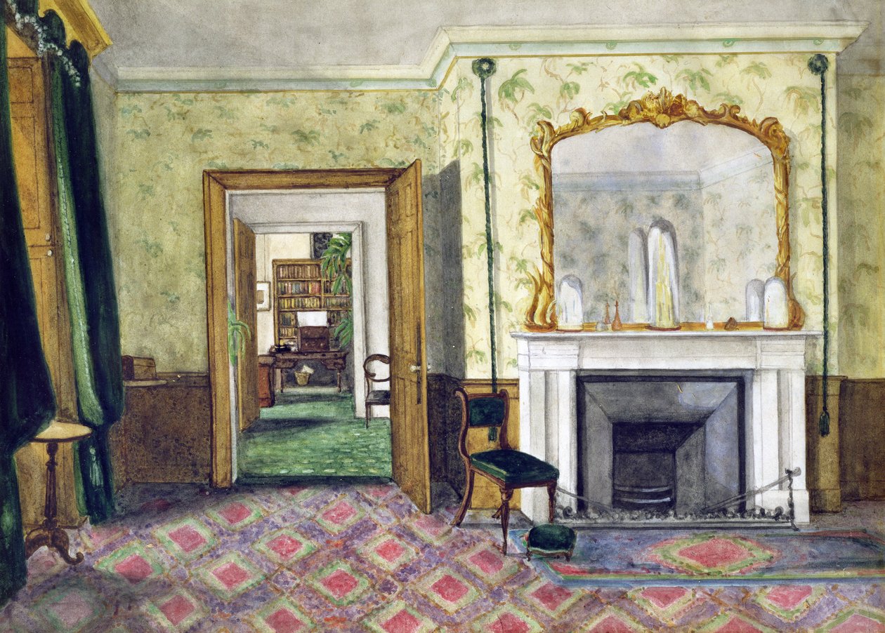 Michael Faradayn asunto Royal Institutionissa, 1850-55 tekijältä Harriet Jane Moore