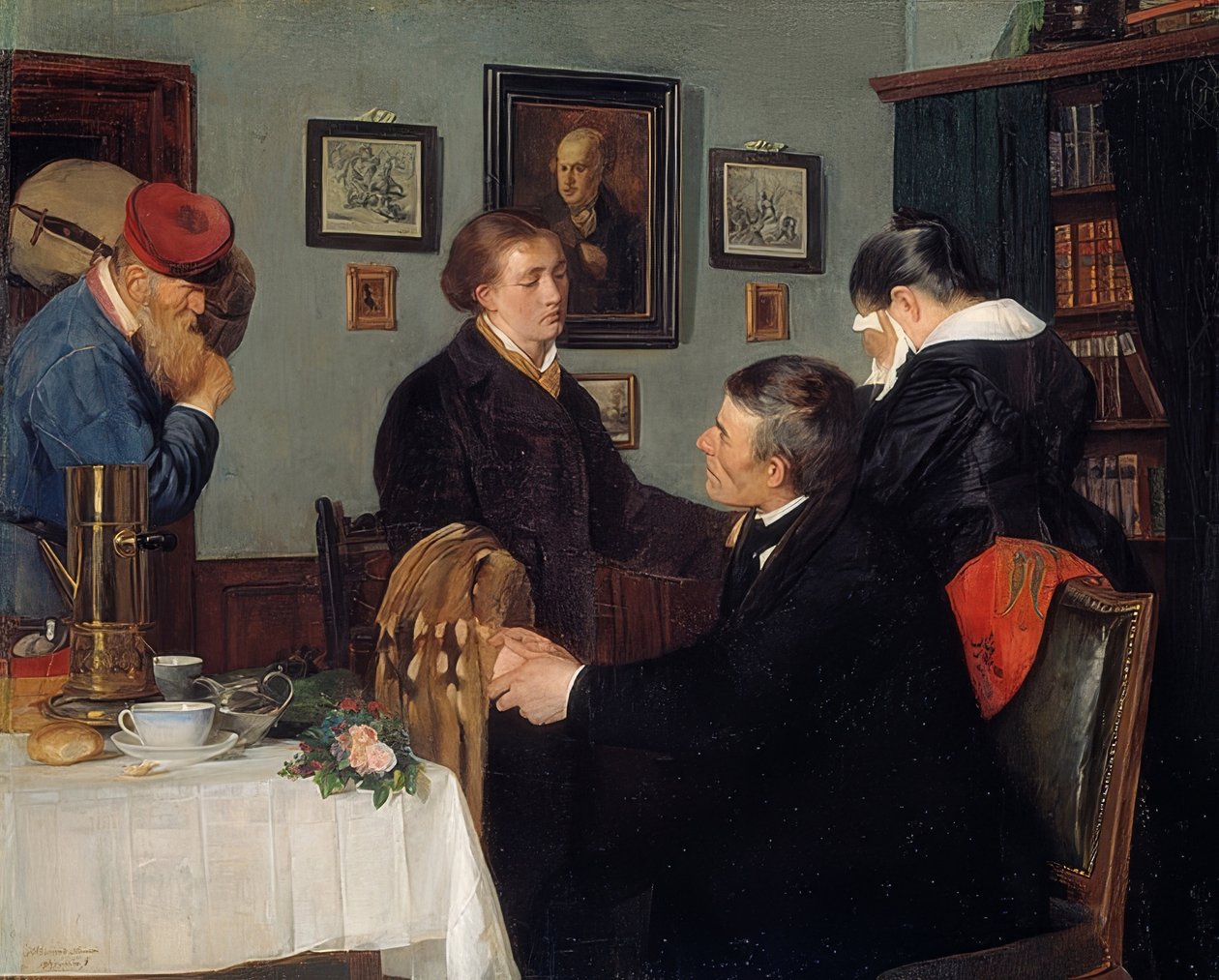 Loman ottaminen. 1878 tekijältä Harriet Backer