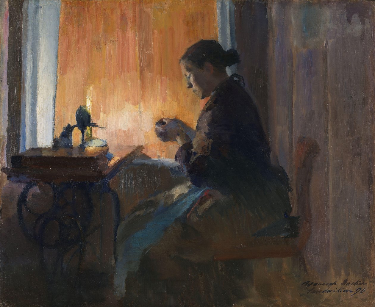 Lampun valossa tekijältä Harriet Backer