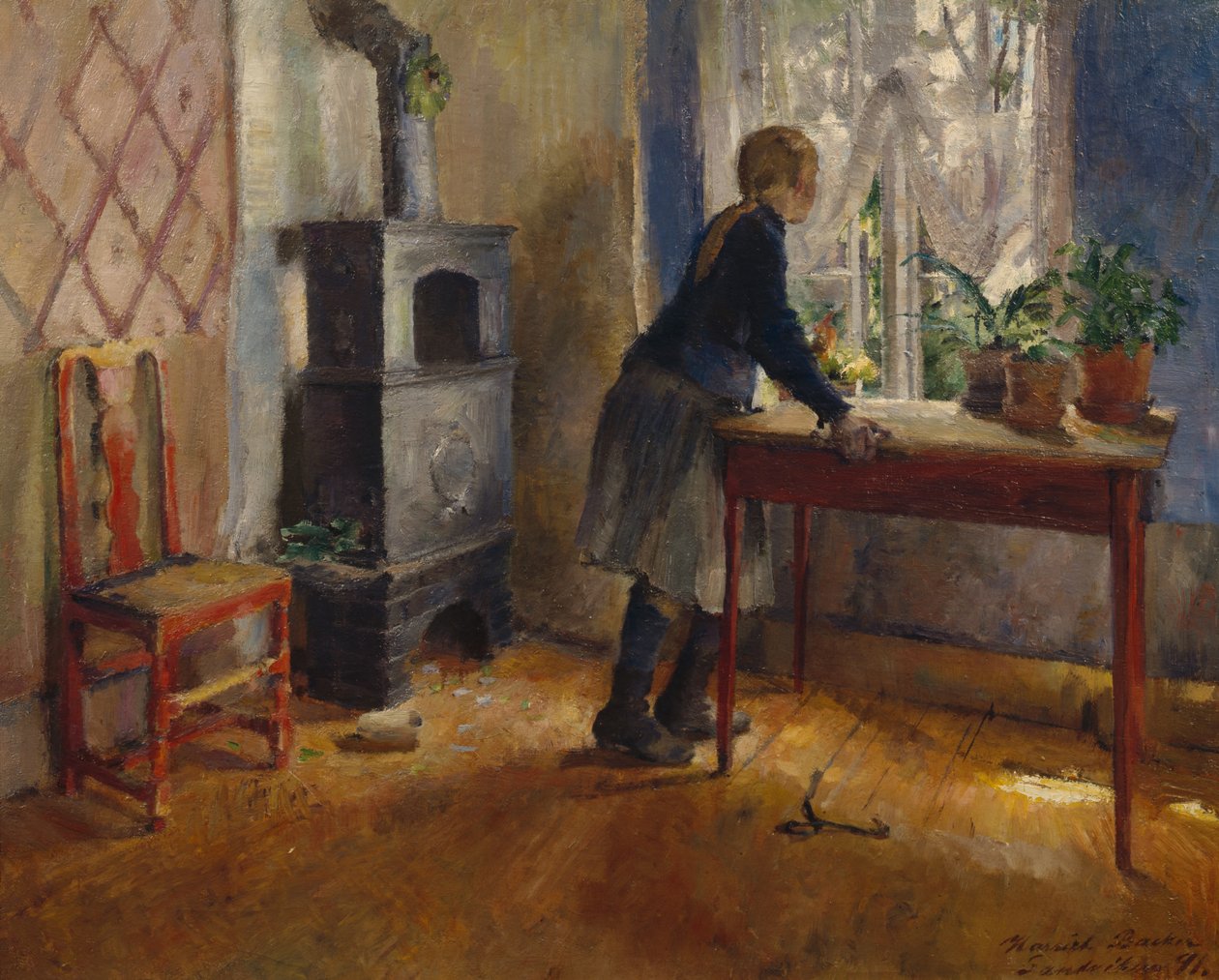 Tyttö ikkunasta tekijältä Harriet Backer