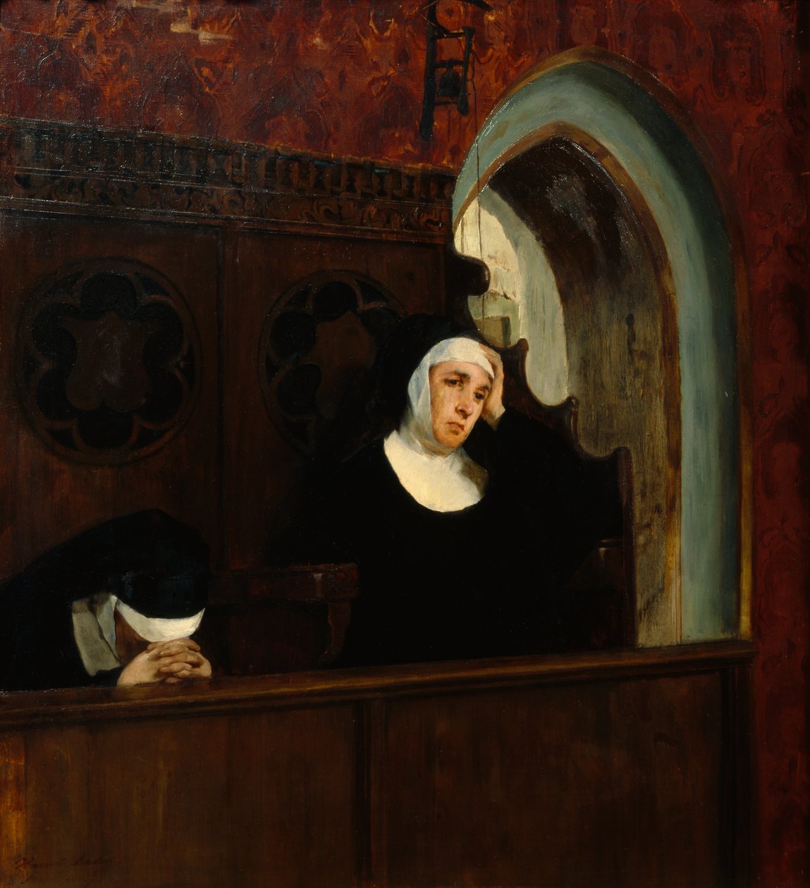 Luostarin kirkossa tekijältä Harriet Backer